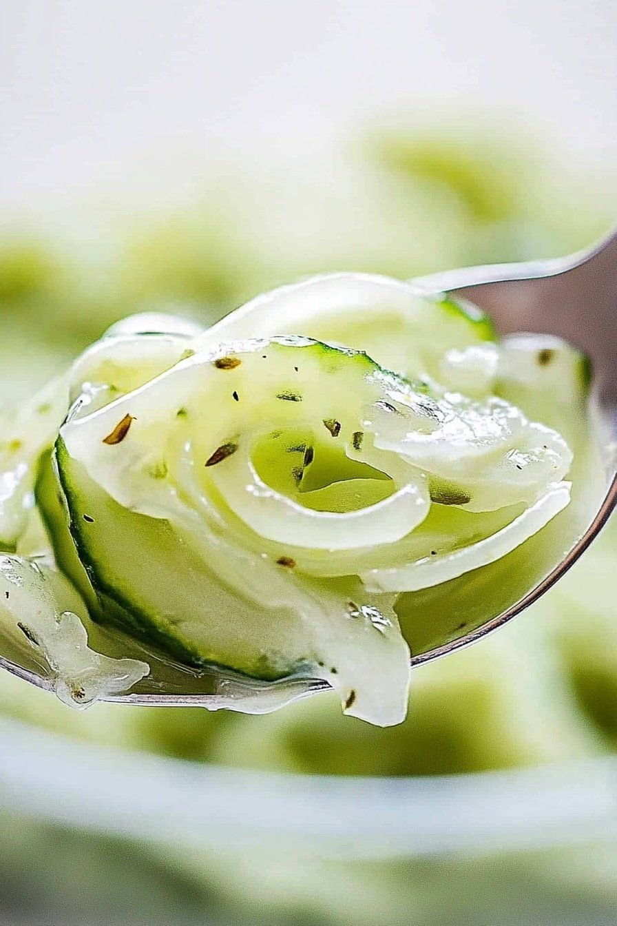 German Cucumber Salad Recipe Gurkensalat
