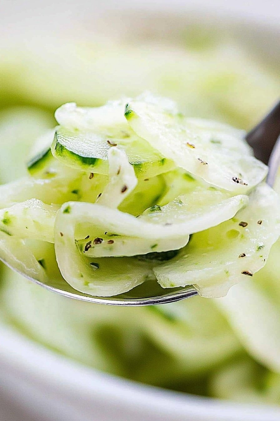 German Cucumber Salad Recipe Gurkensalat