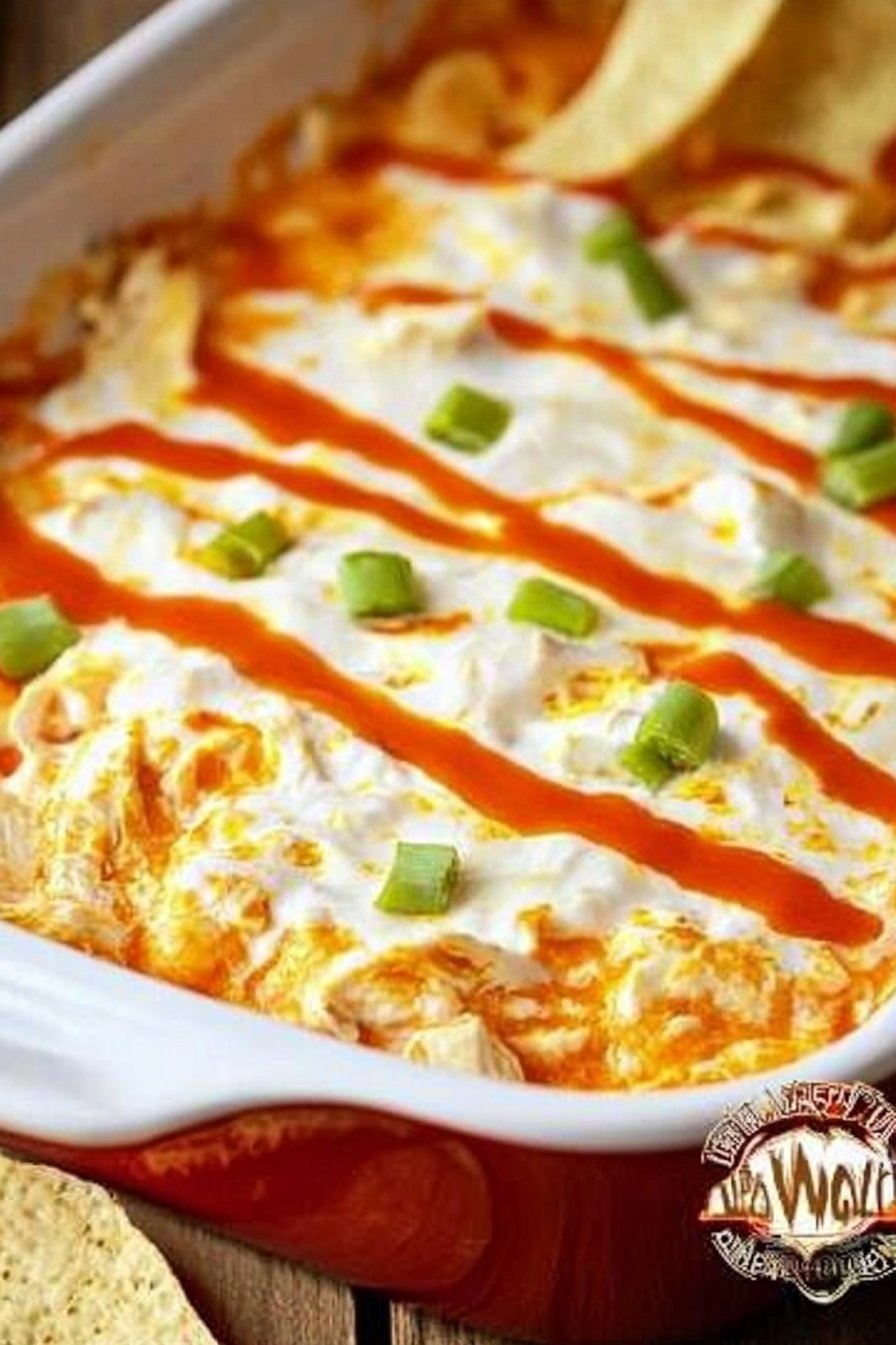 Heathers Famous Buffalo Chicken Dip