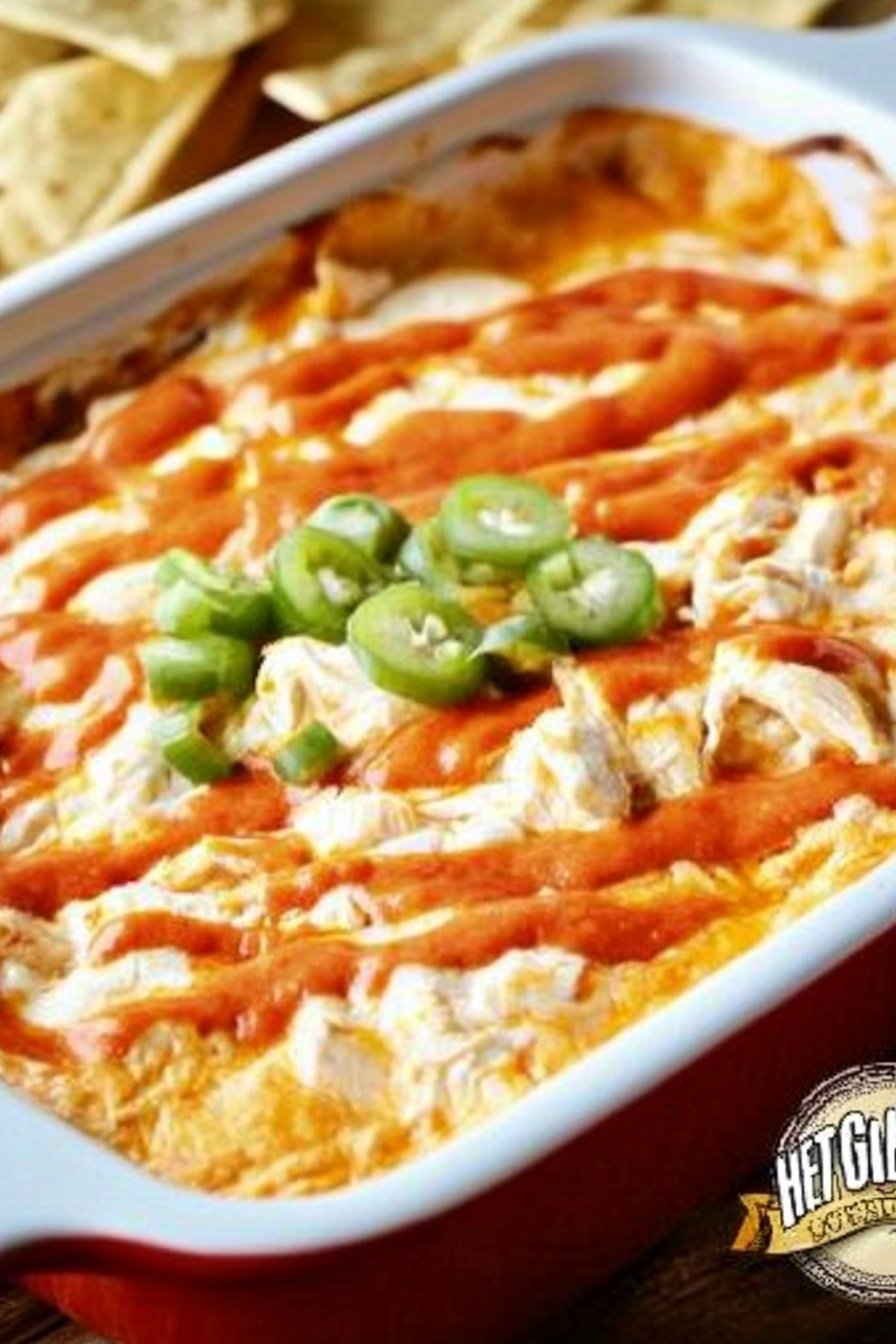 Heathers Famous Buffalo Chicken Dip