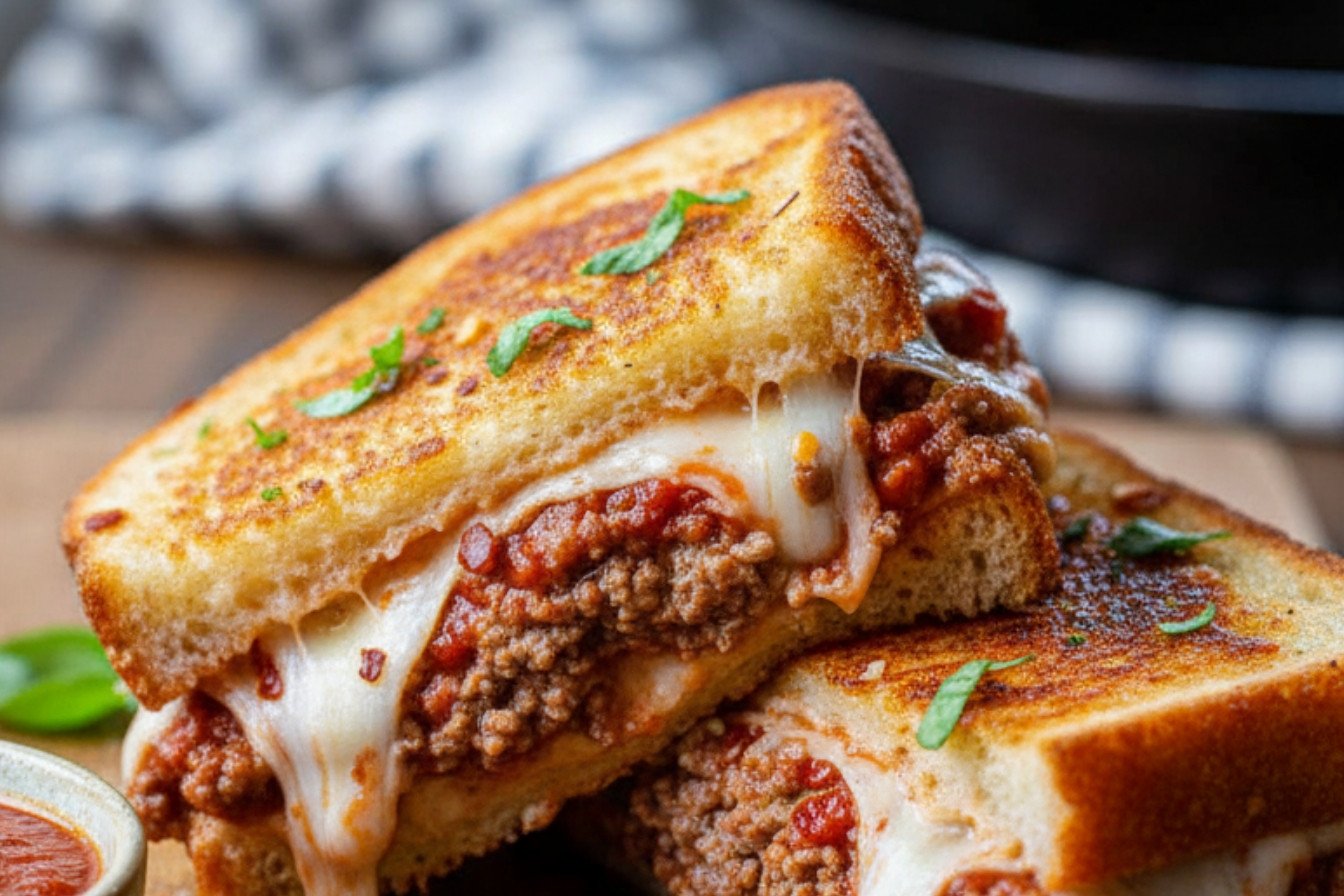 Lasagna Grilled Cheese Sandwich Recipe