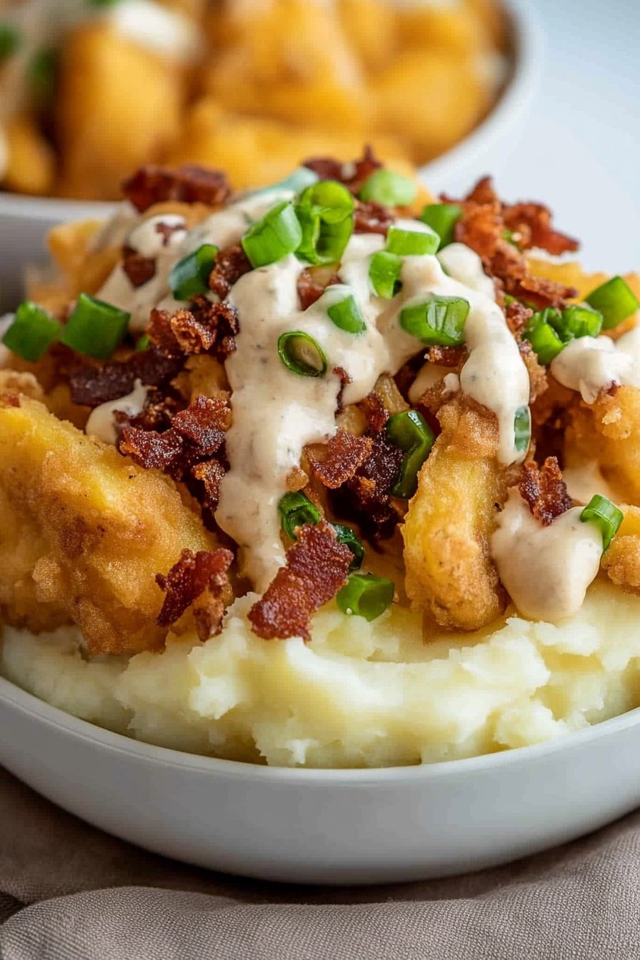 Loaded Mashed Potato Bowl Recipe
