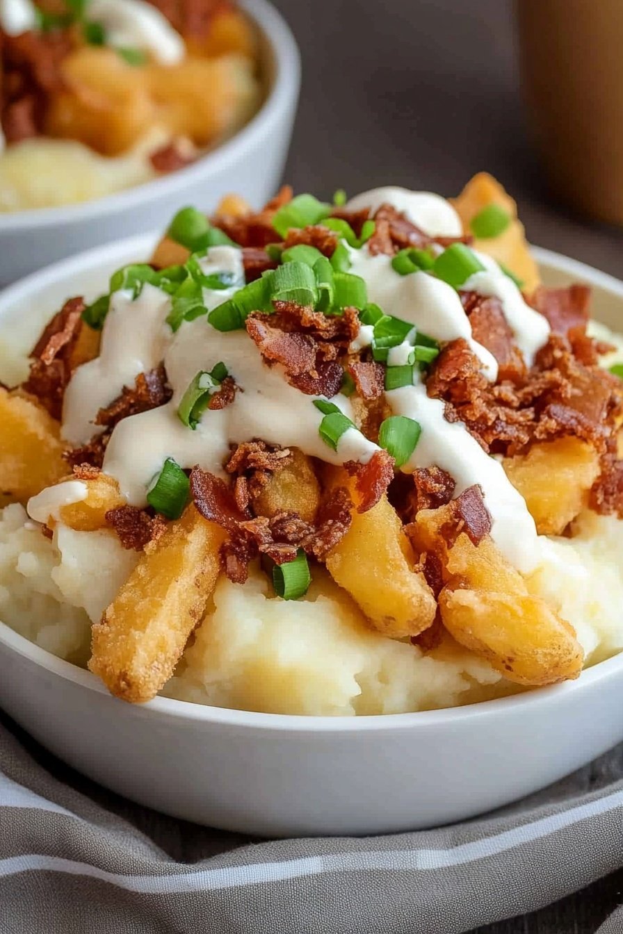 Loaded Mashed Potato Bowl Recipe