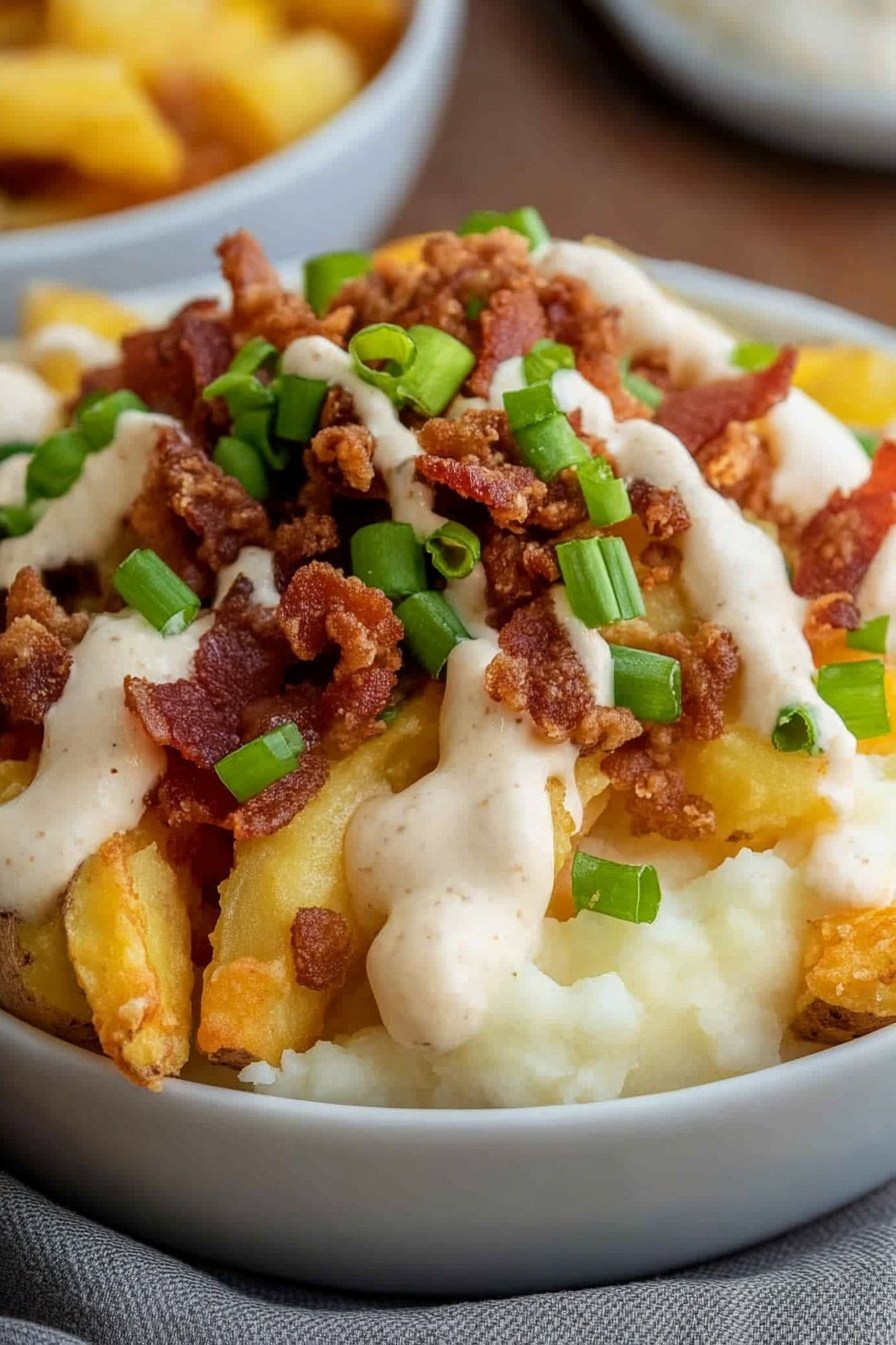Loaded Mashed Potato Bowl Recipe