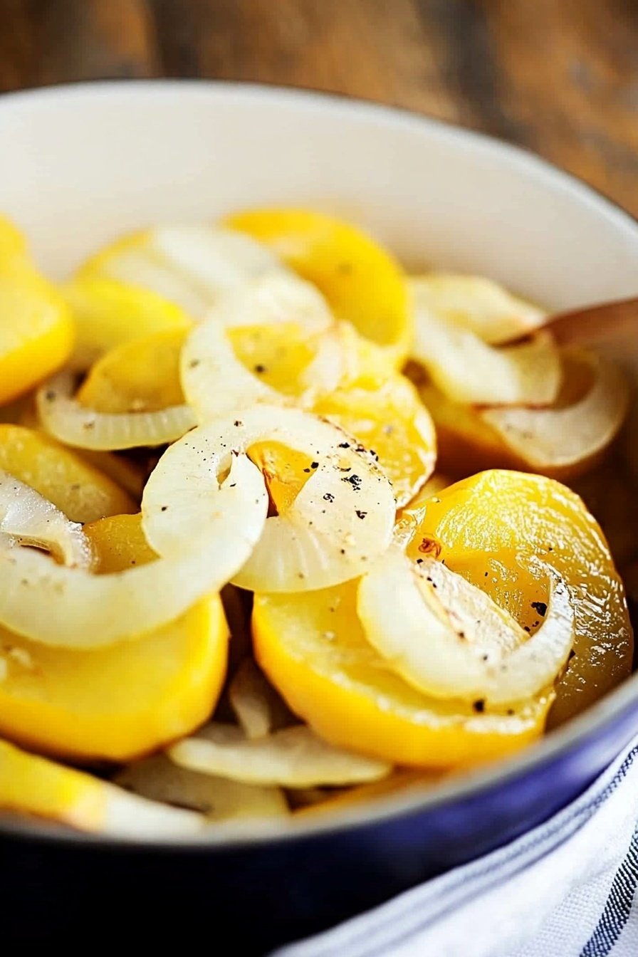 Old School Squash and Onions Recipe
