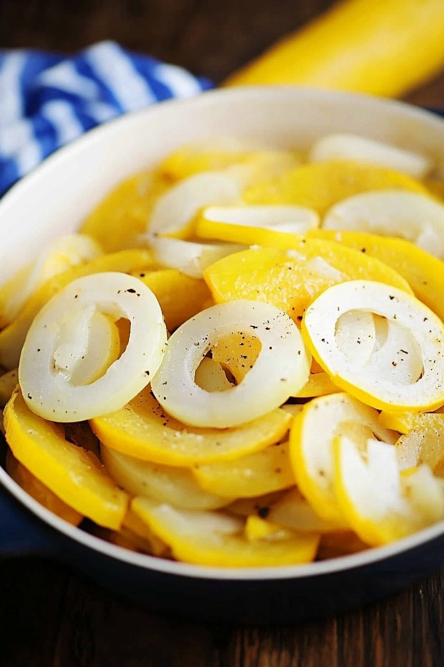 Old School Squash and Onions Recipe