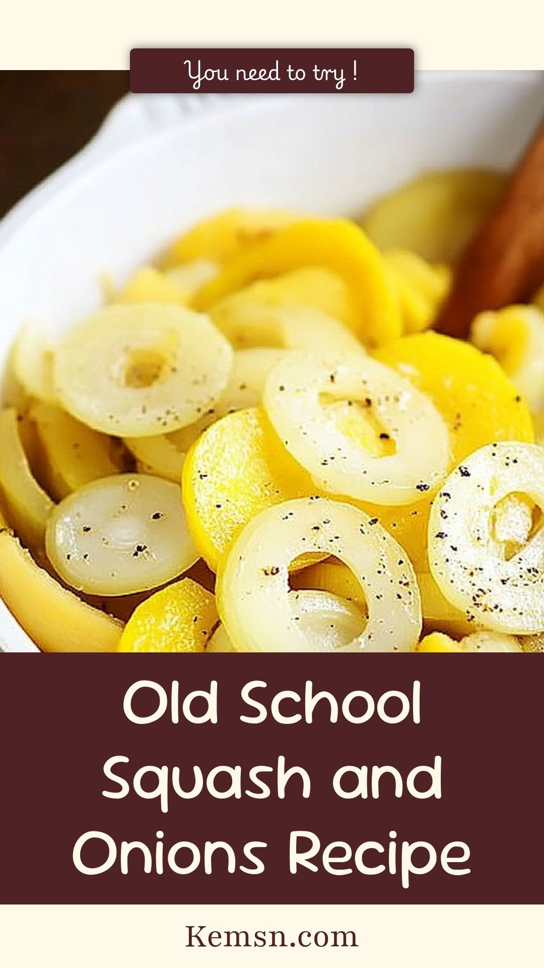 Old School Squash and Onions Recipe