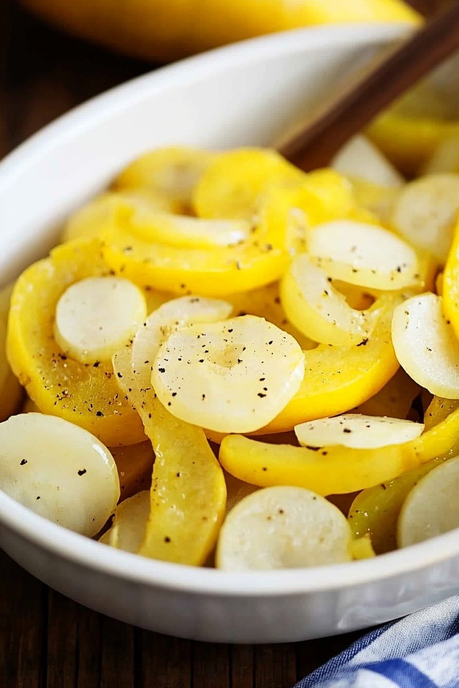 Old School Squash and Onions Recipe