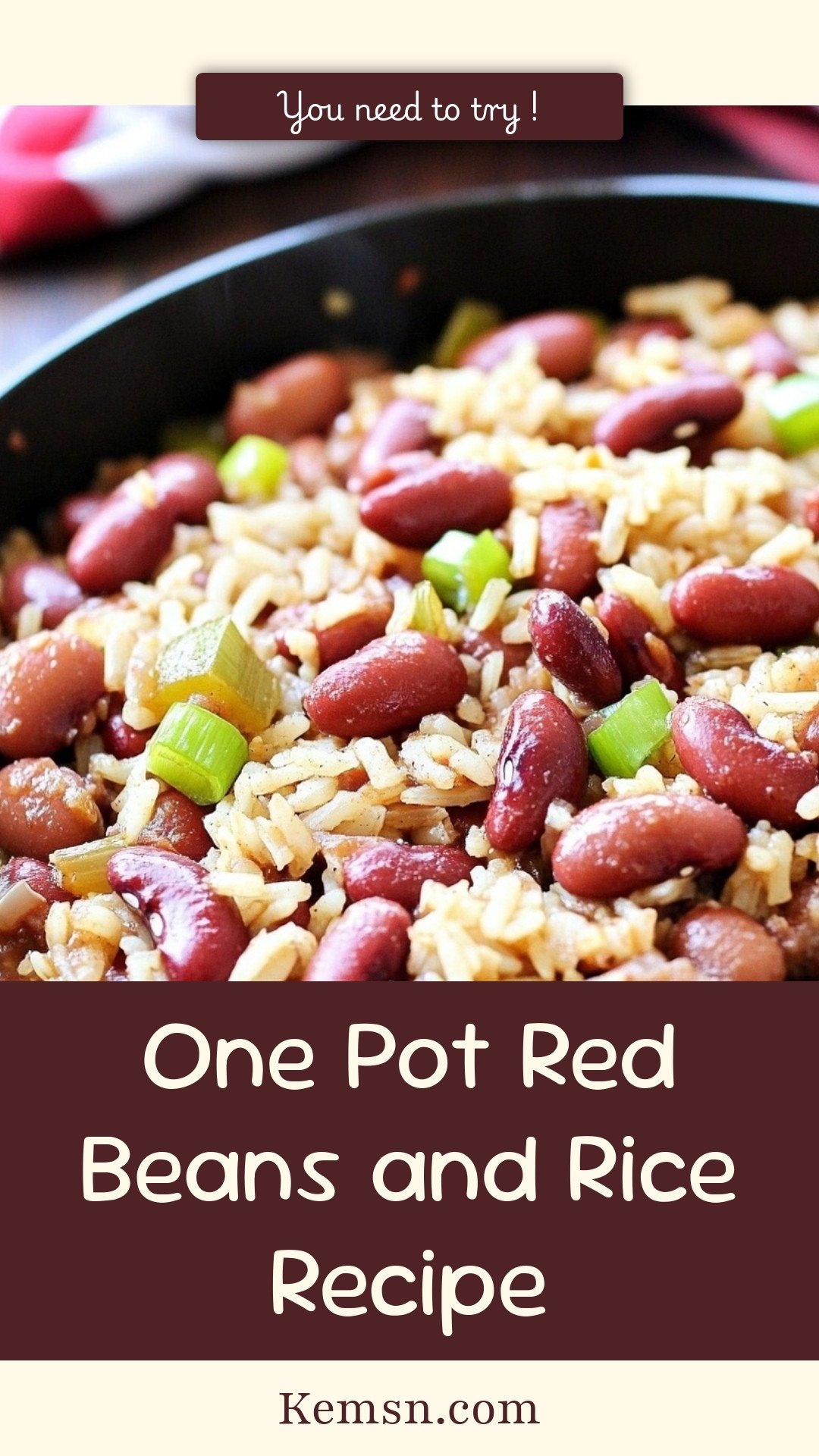 One Pot Red Beans and Rice Recipe