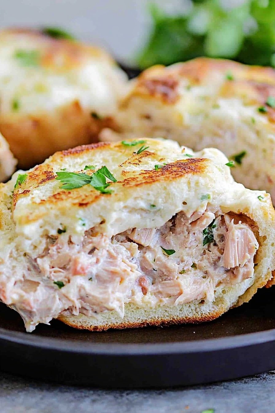 Open Faced Tuna Melt Recipe