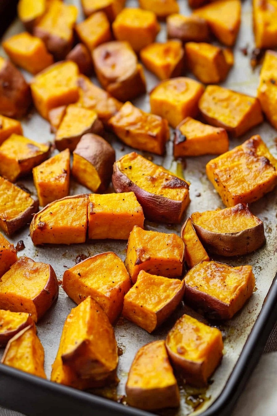 Perfectly Roasted Sweet Potatoes Recipe