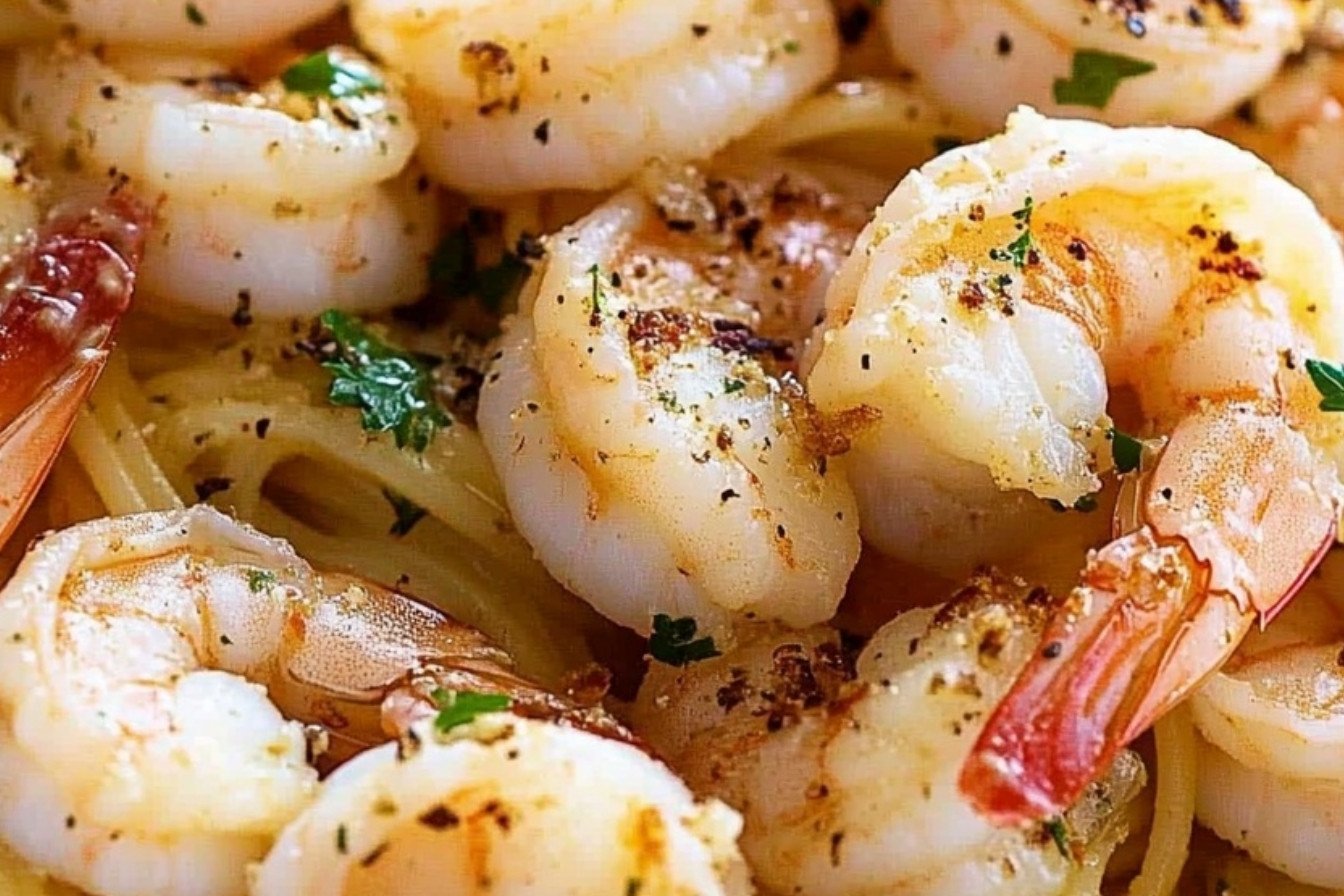 Shrimp Scampi Linguine Pasta Recipe
