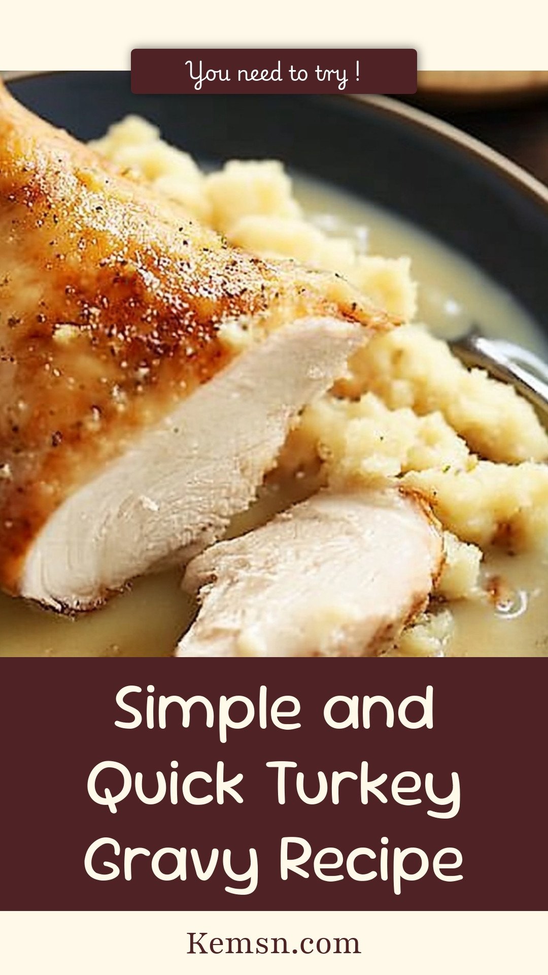 Simple and Quick Turkey Gravy Recipe