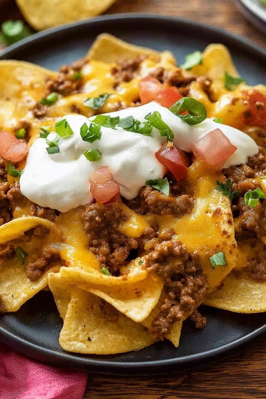 Sloppy Joe Nachos Easy Dinner Recipe