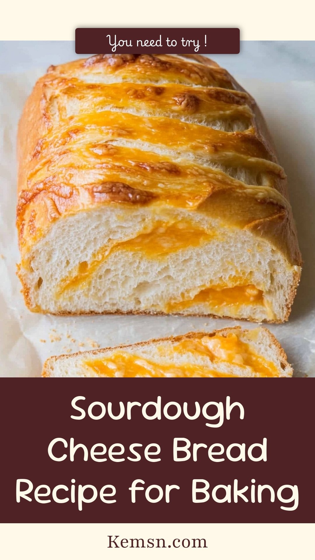 Sourdough Cheese Bread Recipe for Baking