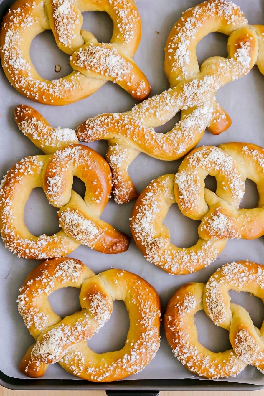Sourdough Discard Soft Pretzels Recipe