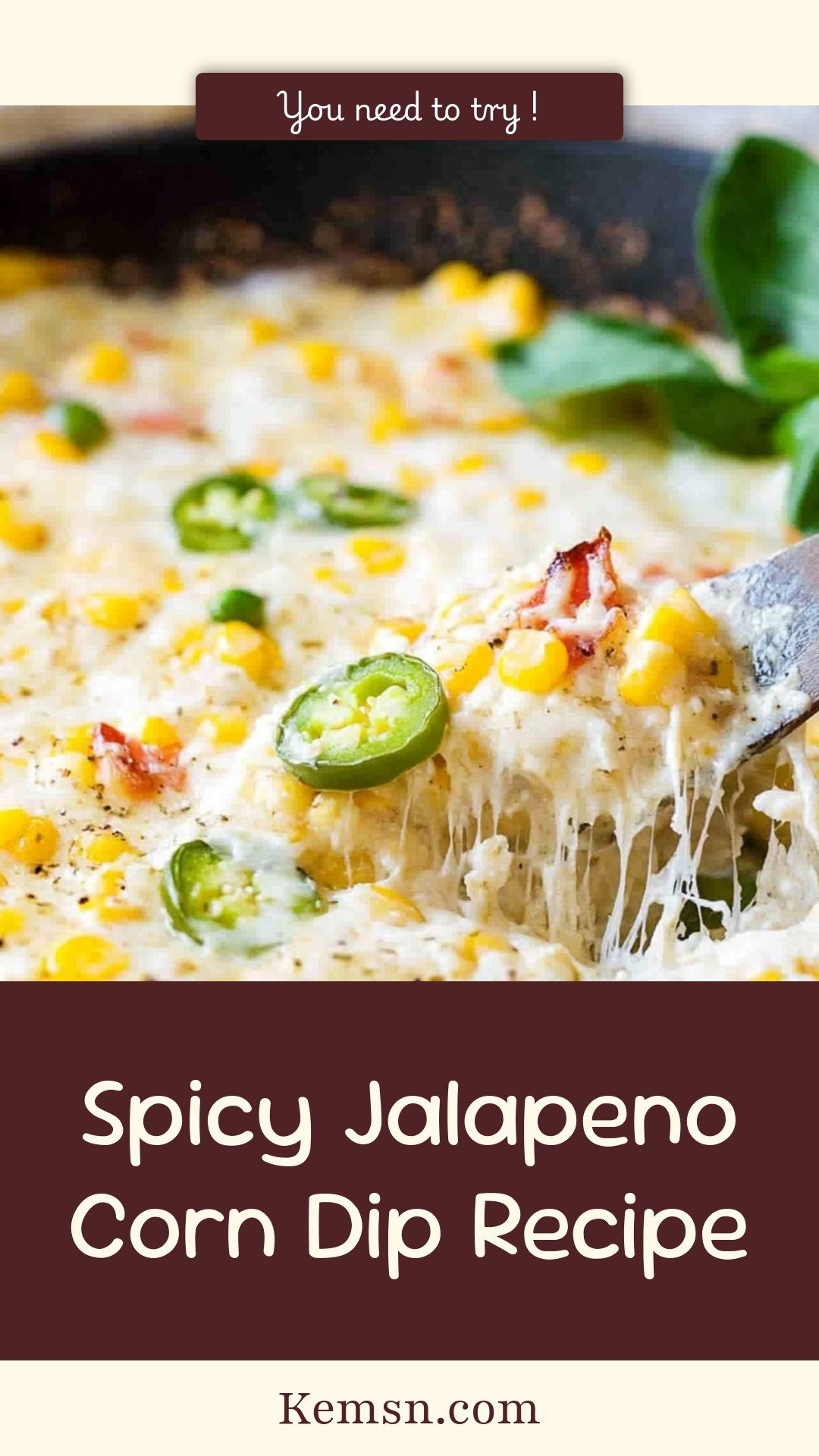 Spicy Jalapeno Corn Dip Recipe