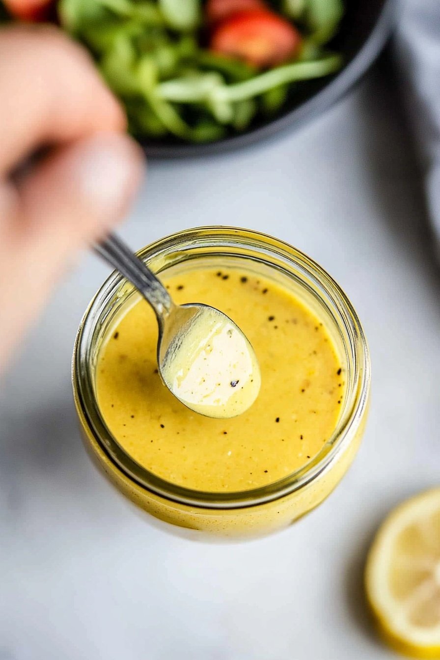 Zesty Lemon Vinaigrette Dressing Recipe