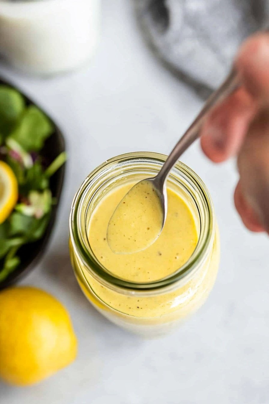 Zesty Lemon Vinaigrette Dressing Recipe
