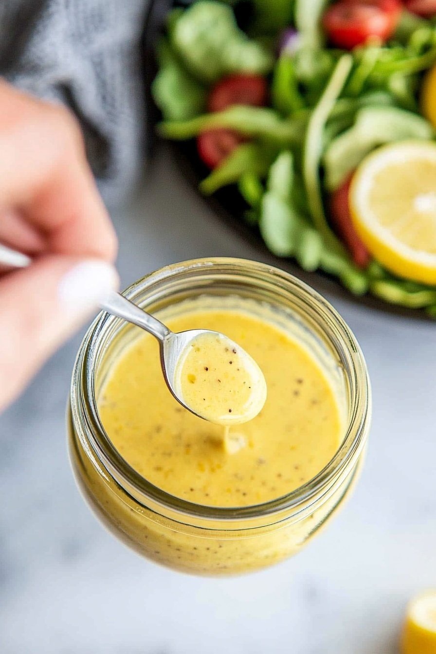 Zesty Lemon Vinaigrette Dressing Recipe