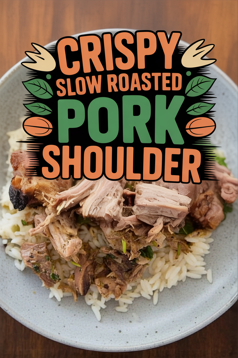 Crispy Slow Roasted Pork Shoulder