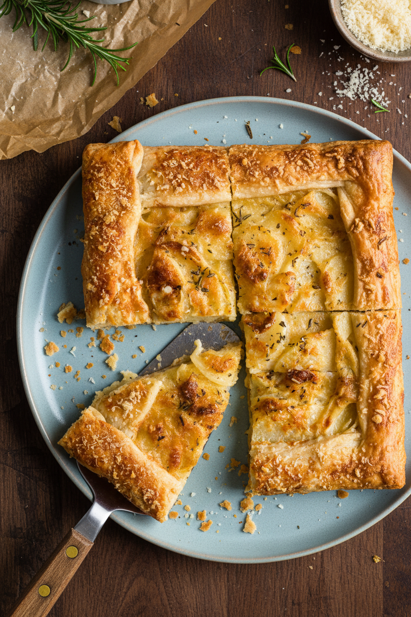 Savory Potato and Parmesan Tart