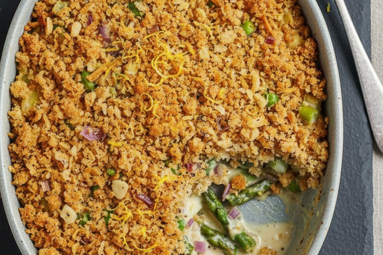 Spring Lemon Asparagus Bake